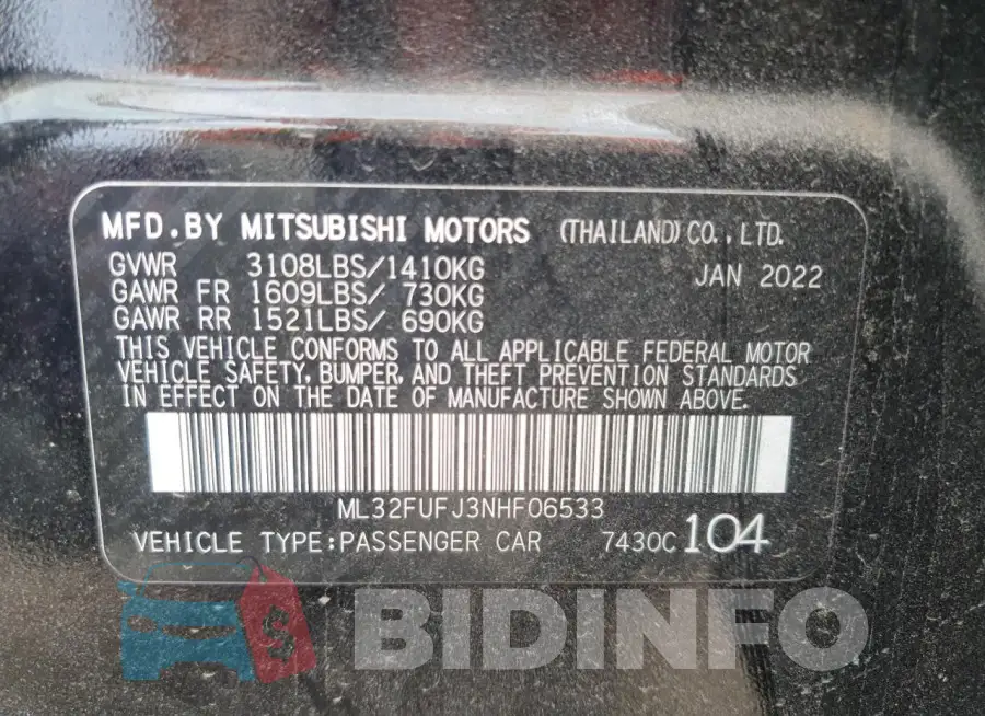 ML32FUFJ3NHF06533 Photo# 12