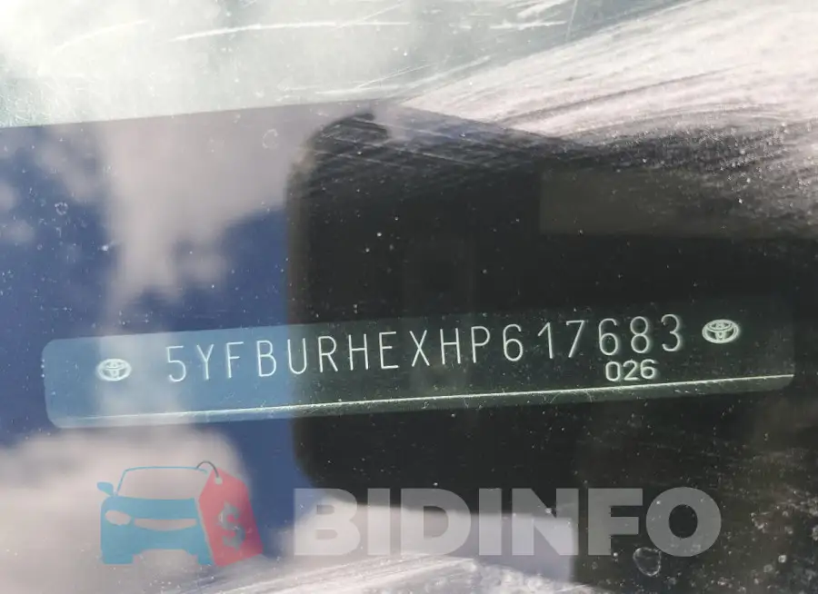 5YFBURHEXHP617683 Photo# 12