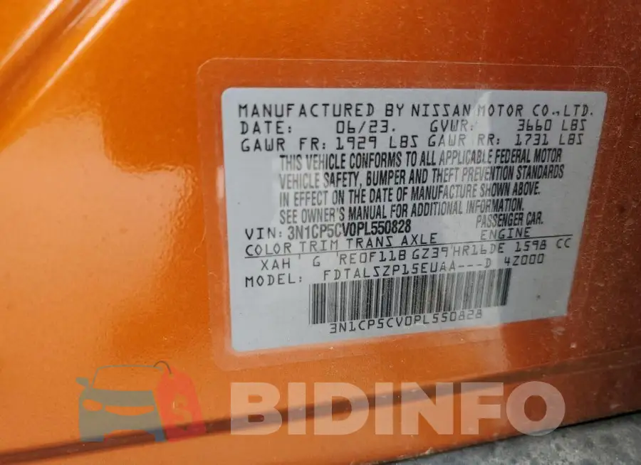 3N1CP5CV0PL550828 Photo# 12