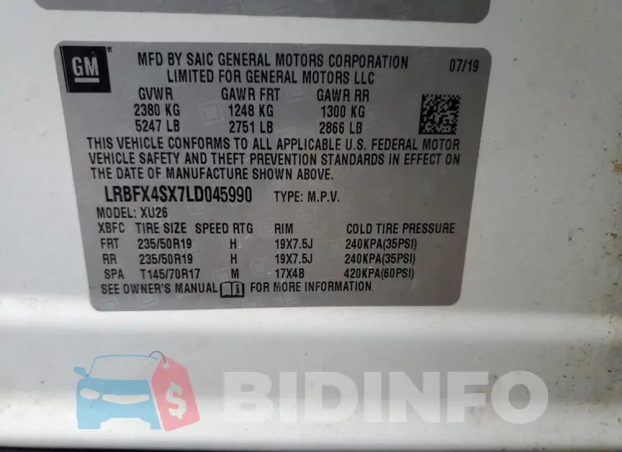 LRBFX4SX7LD045990 Photo# 13