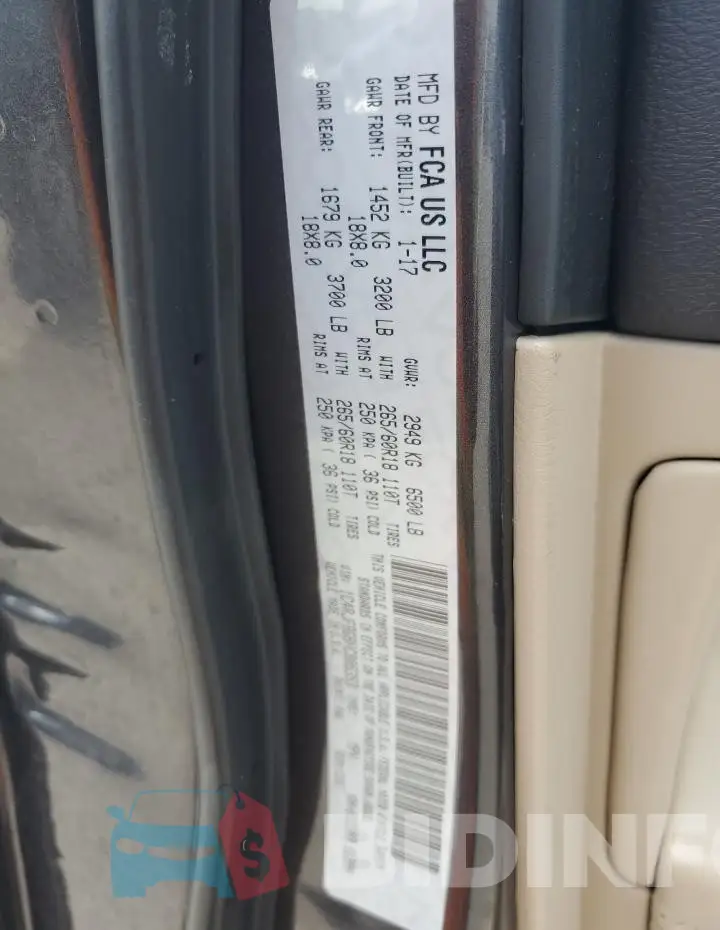1C4RJFBG8HC805353 Photo# 13
