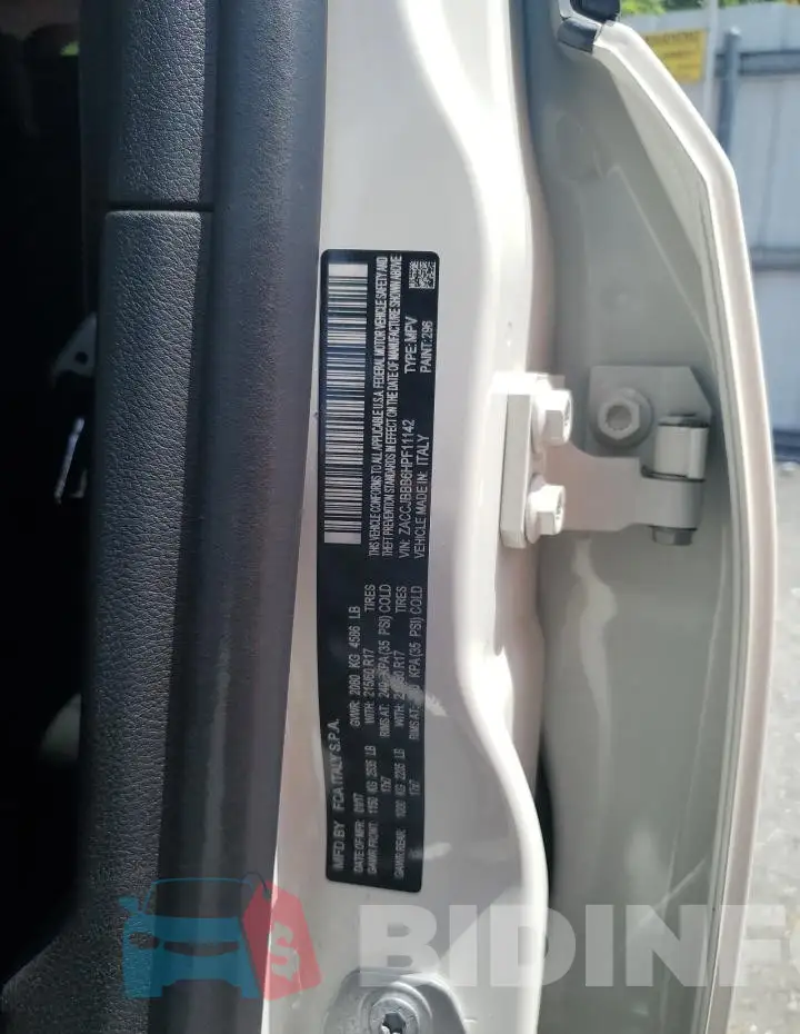 ZACCJBBB6HPF11142 Photo# 13