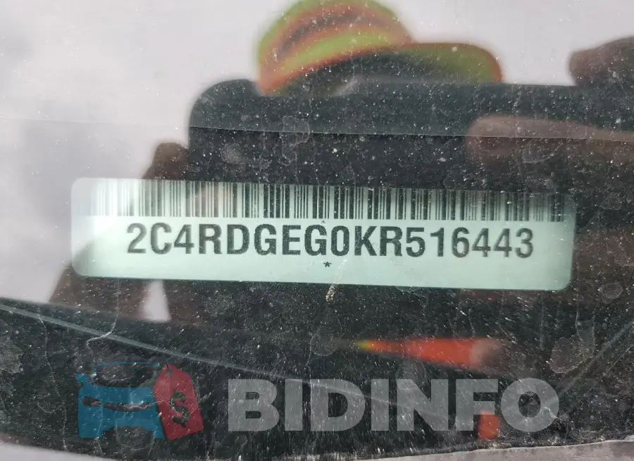 2C4RDGEG0KR516443 Photo# 13