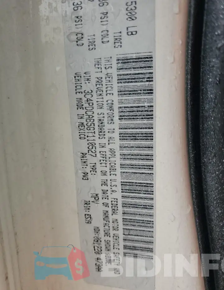 3C4PDCAB5GT110527 Photo# 13