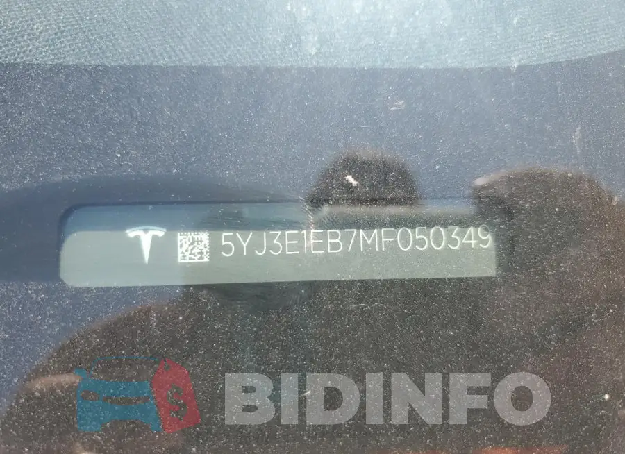 5YJ3E1EB7MF050349 Photo# 12