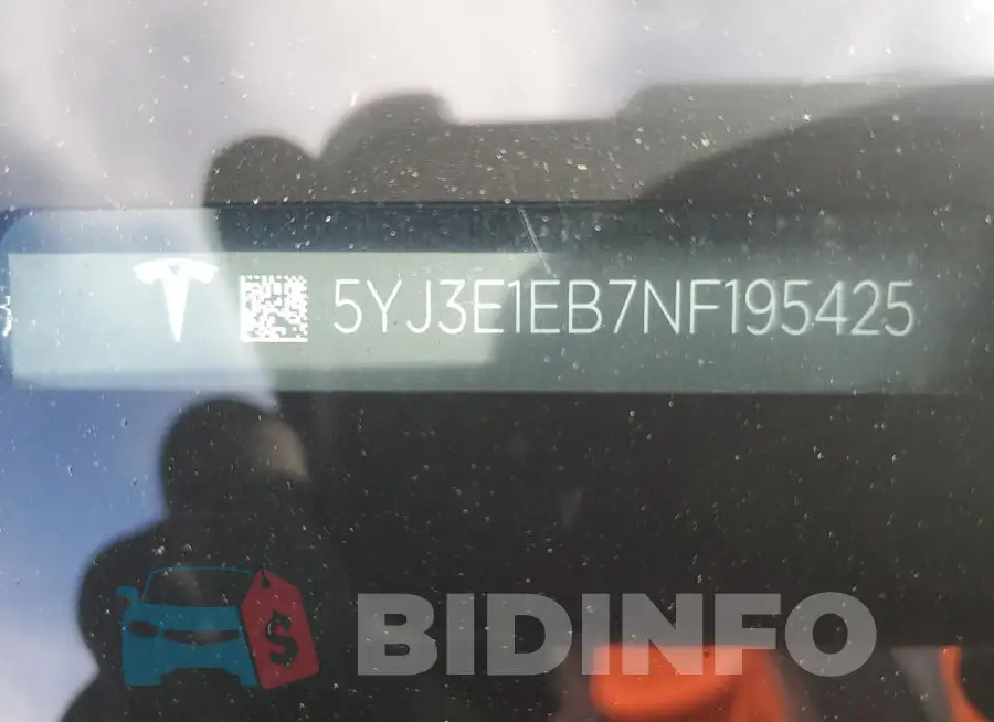 5YJ3E1EB7NF195425 Photo# 12