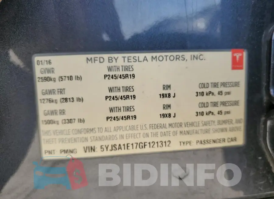 5YJSA1E17GF121312 Photo# 12