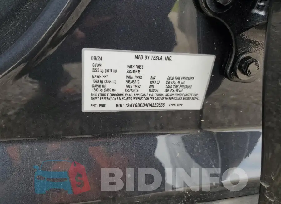 7SAYGDED4RA329638 Photo# 12