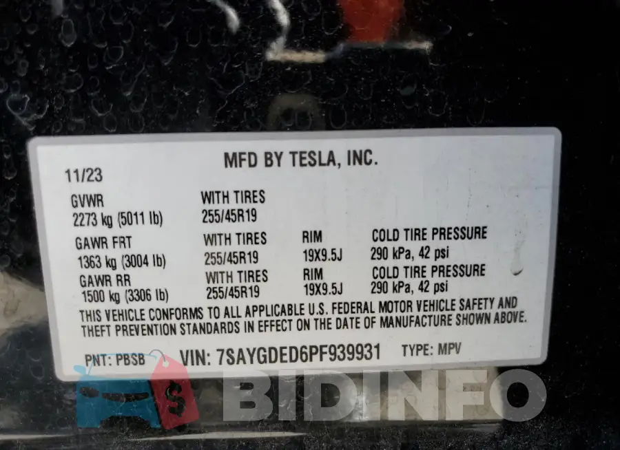 7SAYGDED6PF939931 Photo# 14