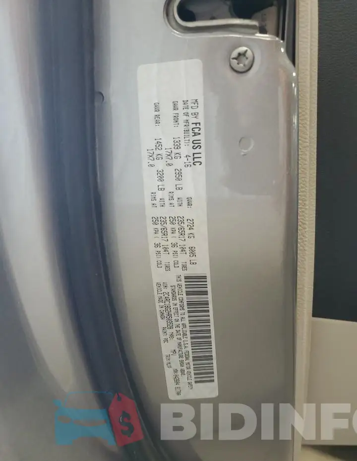 2C4RC1BG2HR503528 Photo# 14