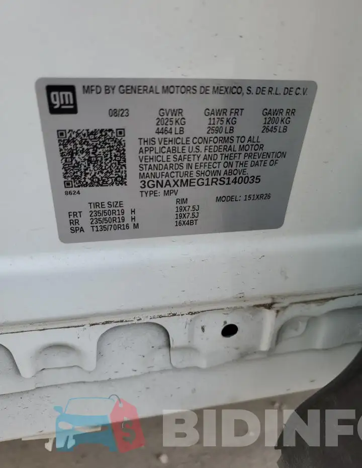 3GNAXMEG1RS140035 Photo# 12