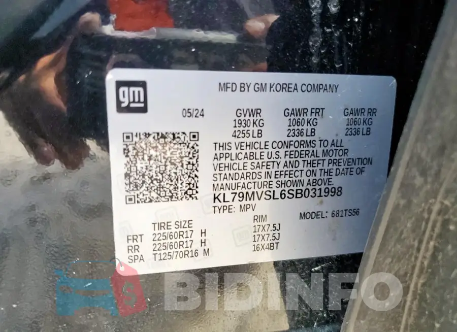 KL79MVSL6SB031998 Photo# 13