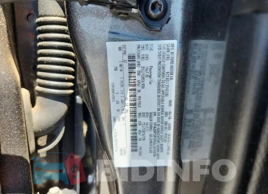 1FADP3F25JL331038 Photo# 12