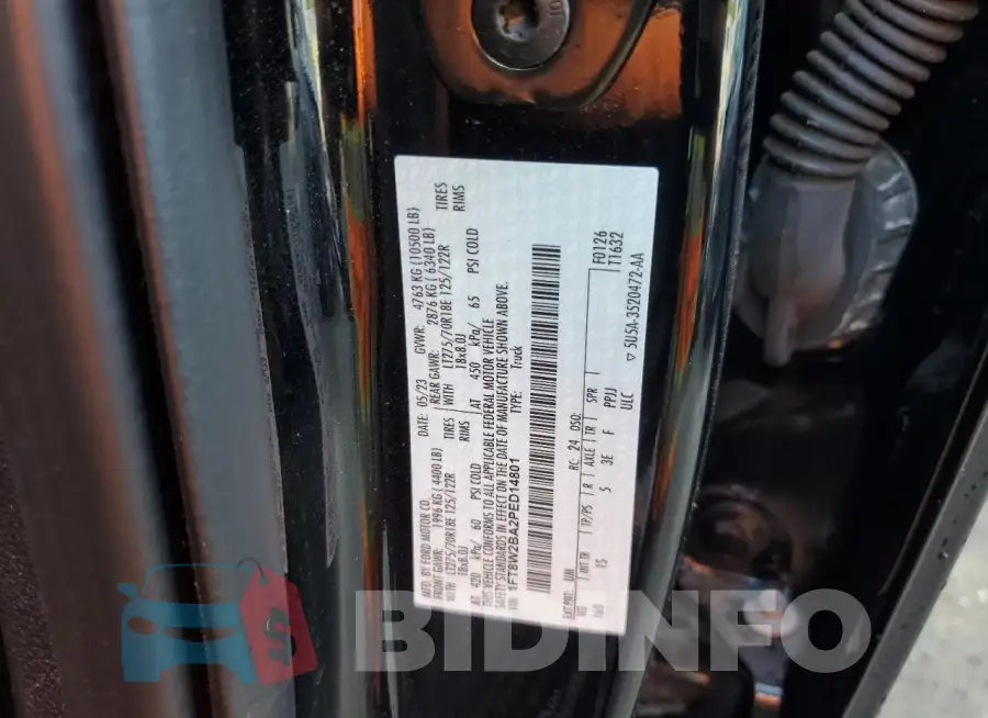1FT8W2BA2PED14801 Photo# 12