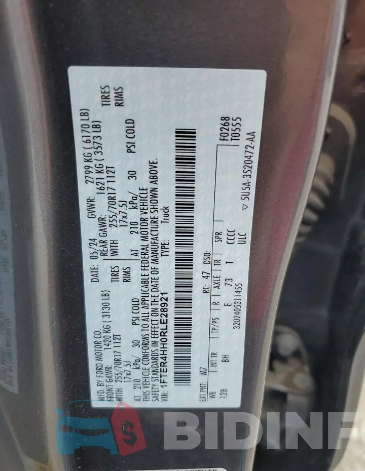 1FTER4HH0RLE28921 Photo# 13