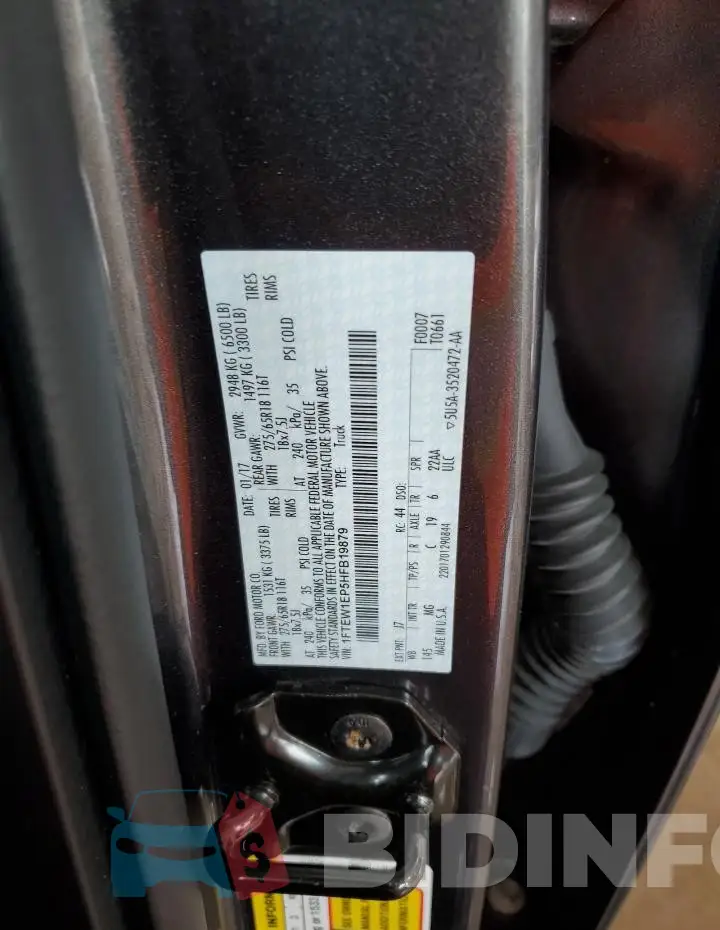 1FTEW1EP5HFB19879 Photo# 12