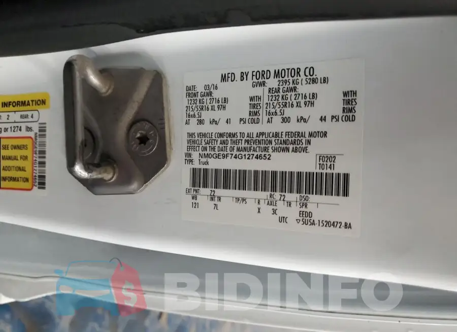 NM0GE9F74G1274652 Photo# 13