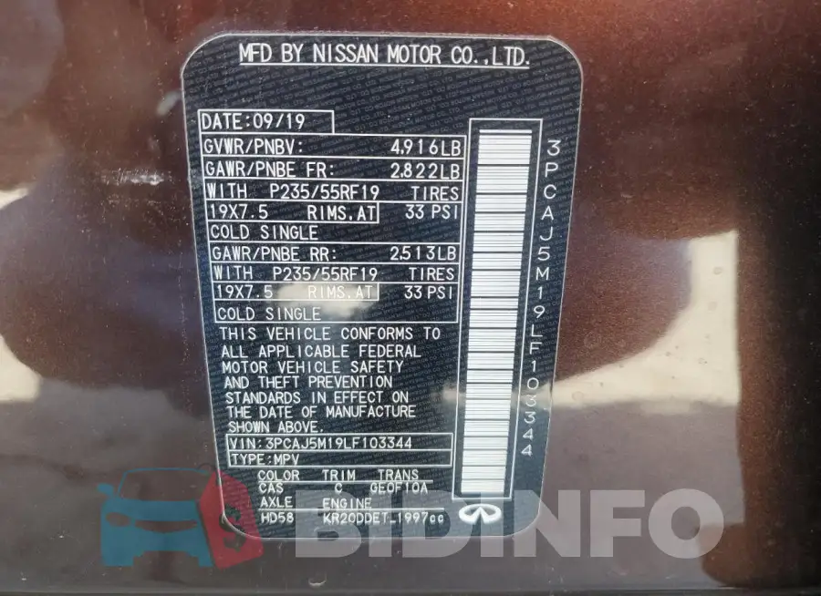 3PCAJ5M19LF103344 Photo# 12
