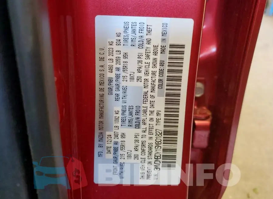 3MVDMBDY1SM801827 Photo# 13