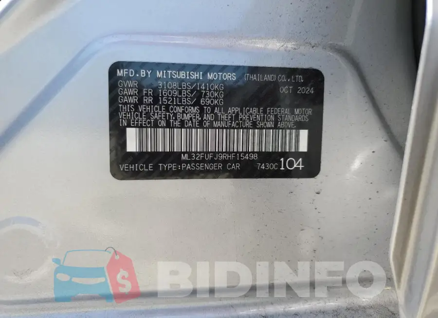 ML32FUFJ9RHF15498 Photo# 13
