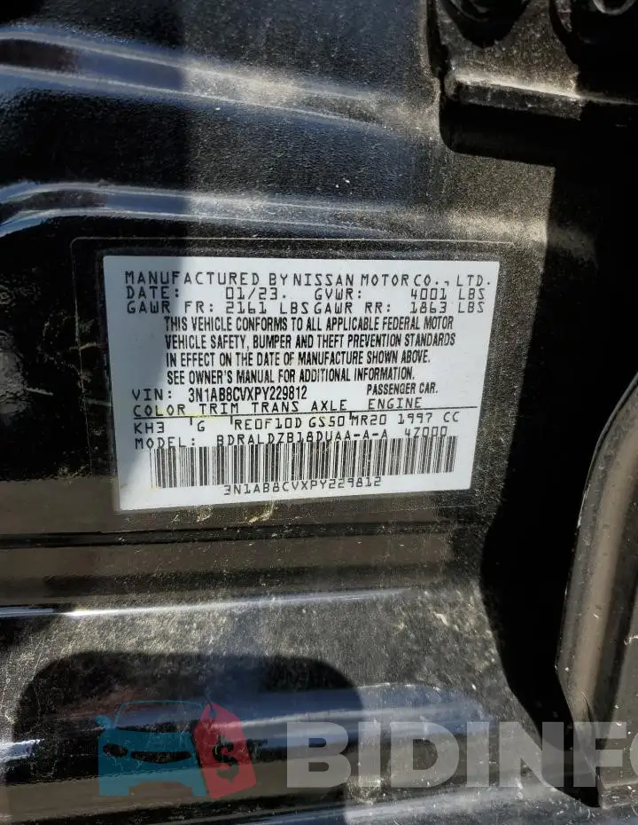 3N1AB8CVXPY229812 Photo# 13