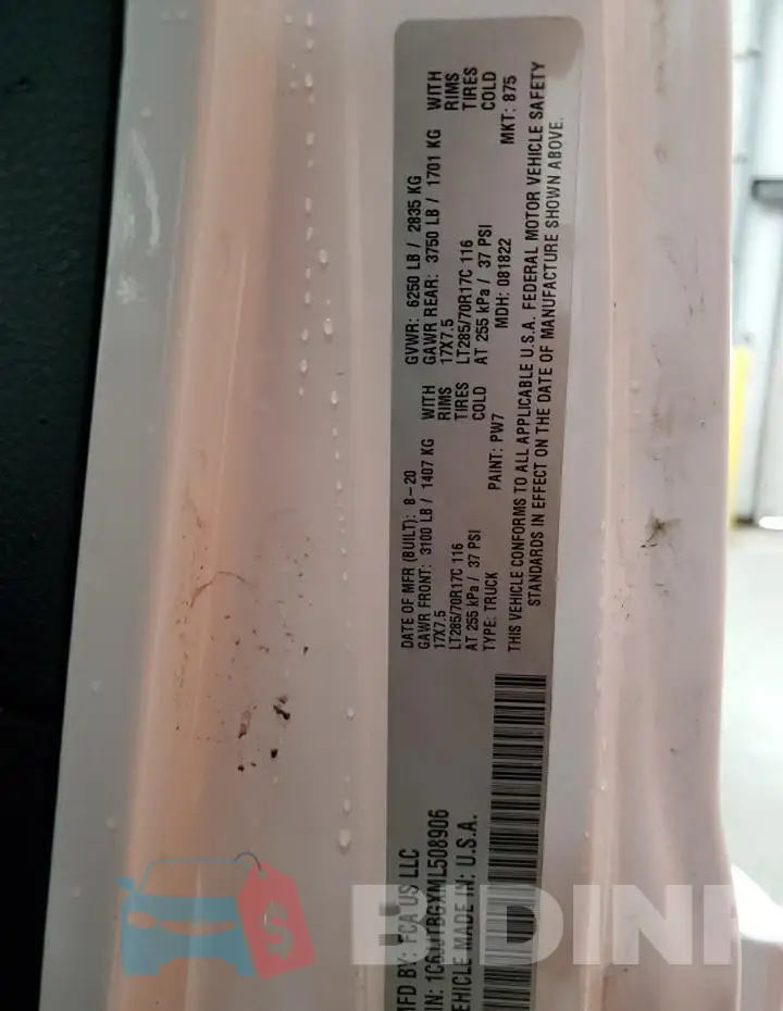 1C6JJTBGXML508906 Photo# 12