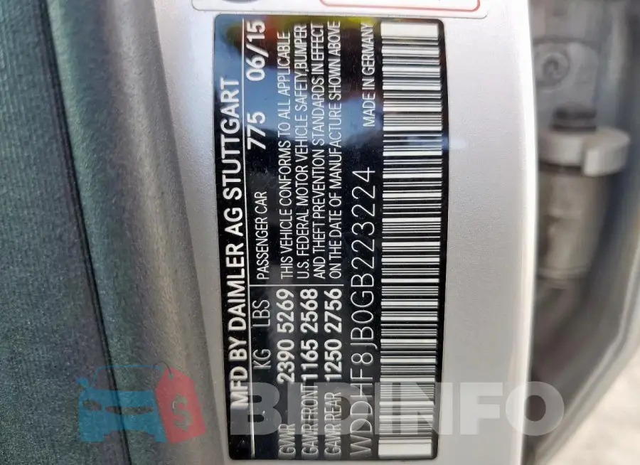 WDDHF8JB0GB223224 Photo# 12