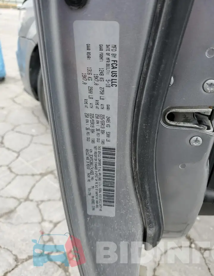 3C4PDCAB1KT820727 Photo# 13