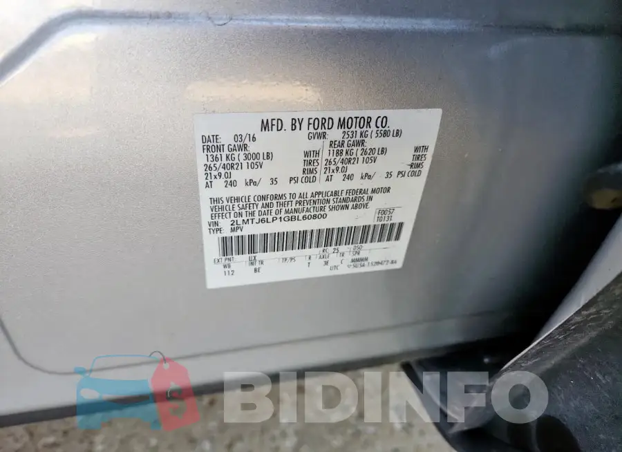 2LMTJ6LP1GBL60800 Photo# 14