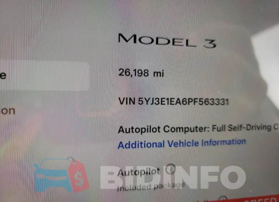 5YJ3E1EA6PF563331 Photo# 9