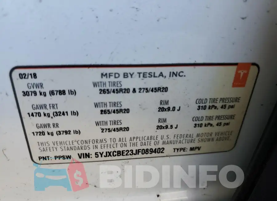 5YJXCBE23JF089402 Photo# 12