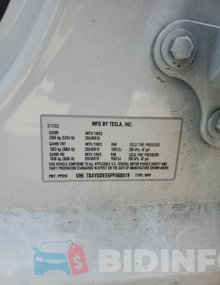 7SAYGDEE6PF668619 Photo# 12