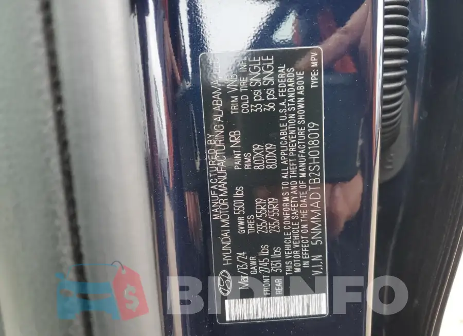 5NMMADTB2SH018019 Photo# 12