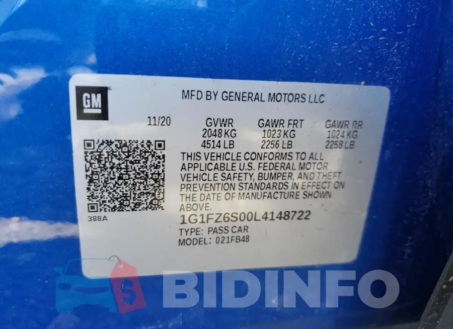 1G1FZ6S00L4148722 Photo# 12