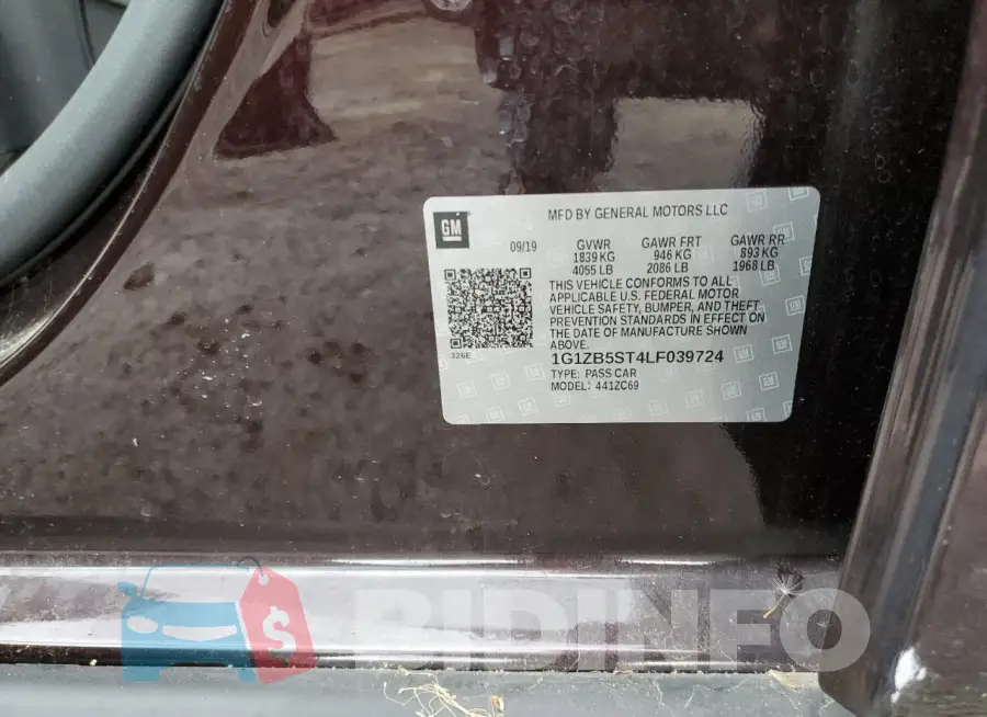 1G1ZB5ST4LF039724 Photo# 12