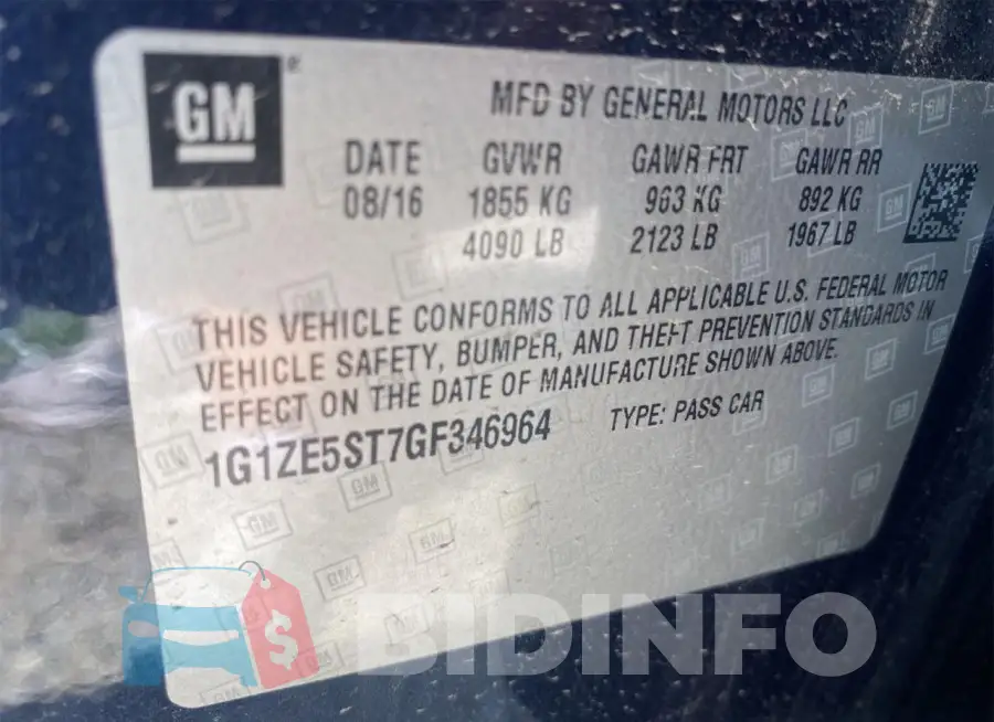 1G1ZE5ST7GF346964 Photo# 10