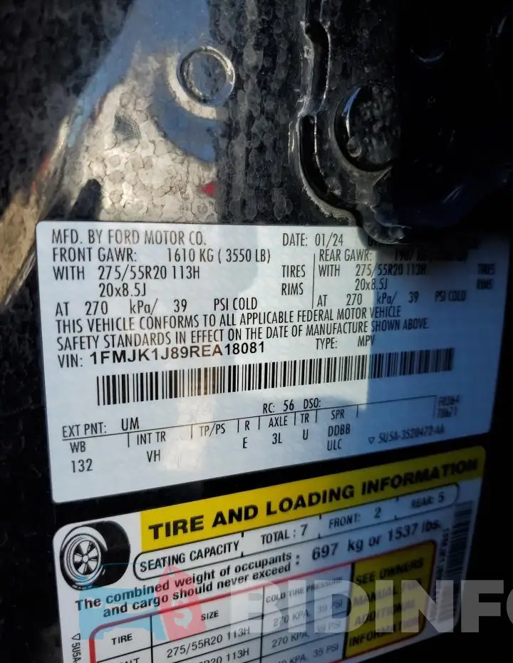 1FMJK1J89REA18081 Photo# 14