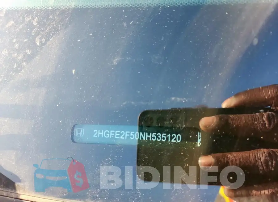 2HGFE2F50NH535120 Photo# 12