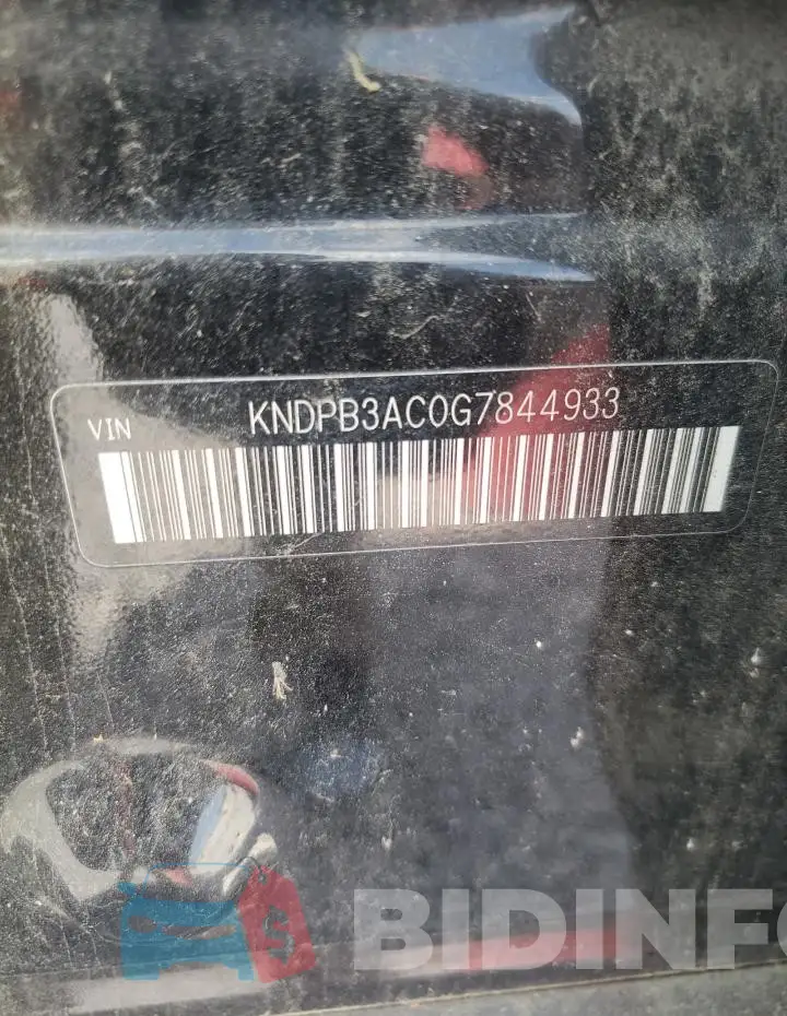 KNDPB3AC0G7844933 Photo# 13