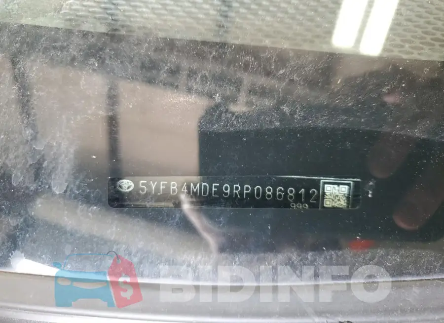 5YFB4MDE9RP086812 Photo# 12