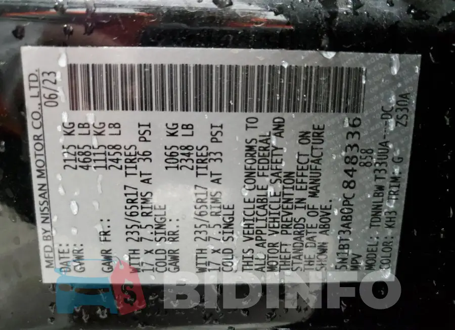 5N1BT3AB0PC848336 Photo# 13
