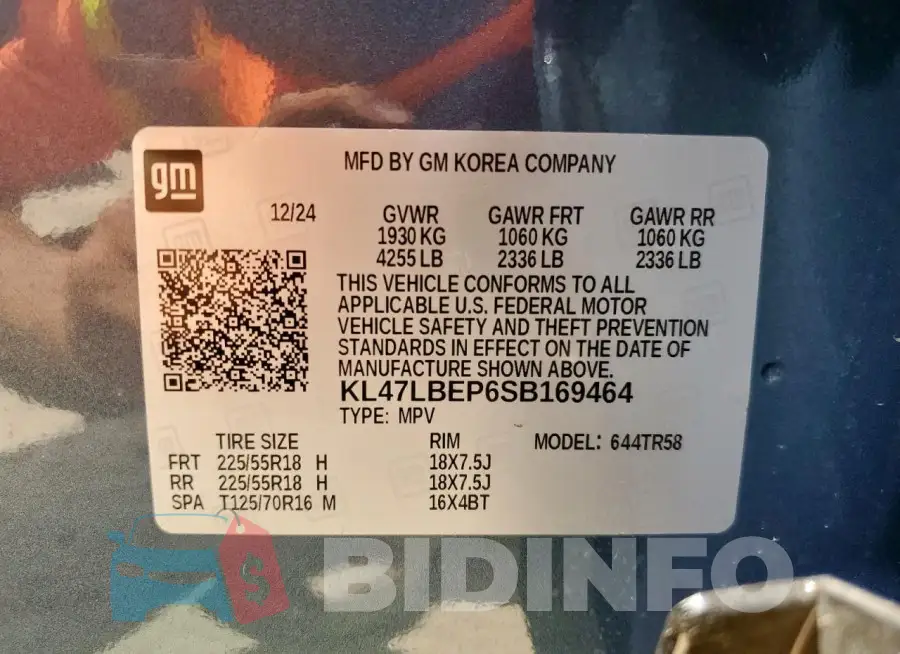 KL47LBEP6SB169464 Photo# 13
