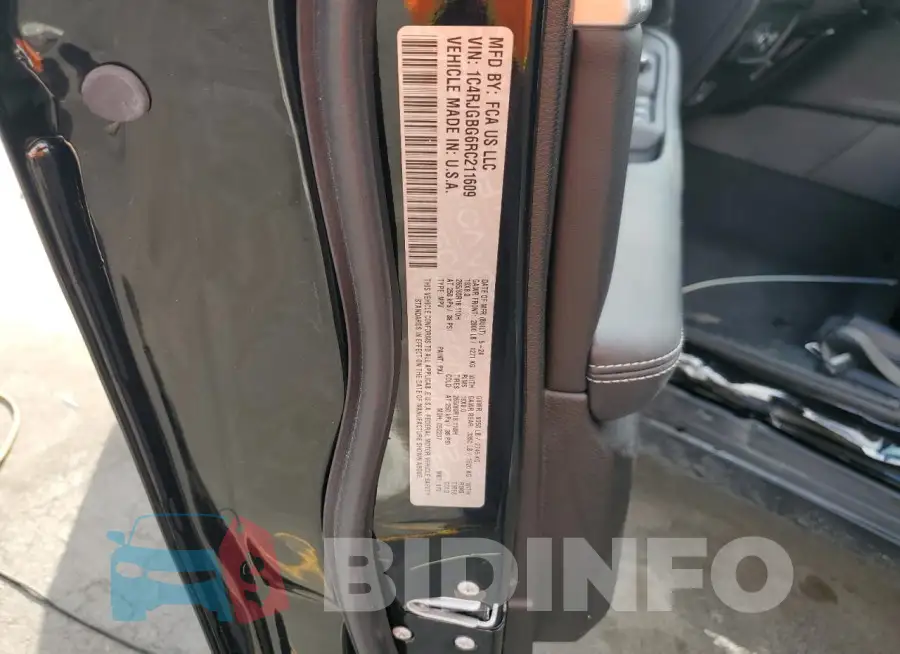 1C4RJGBG6RC211609 Photo# 13
