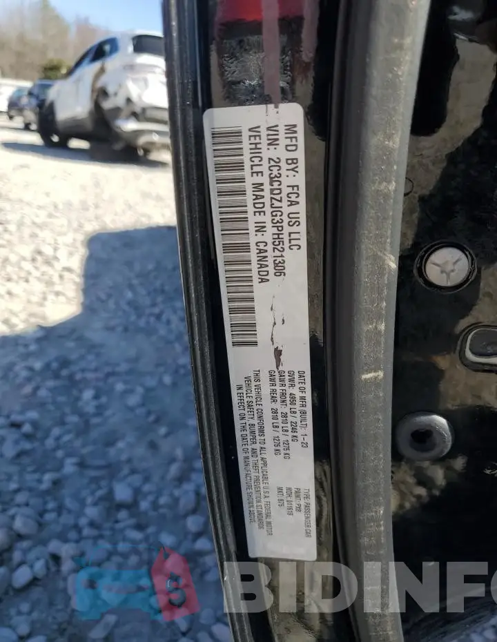 2C3CDZJG3PH521306 Photo# 13