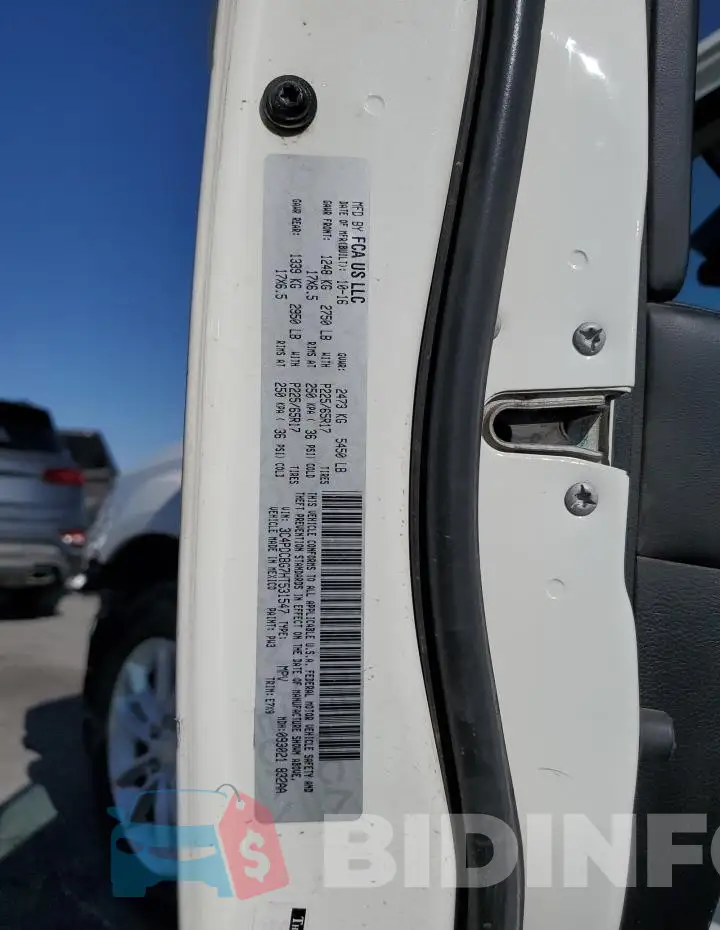 3C4PDCBG7HT531547 Photo# 14
