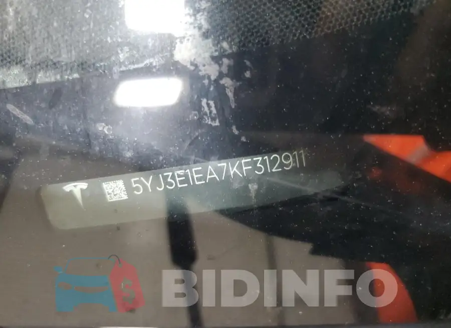 5YJ3E1EA7KF312911 Photo# 12