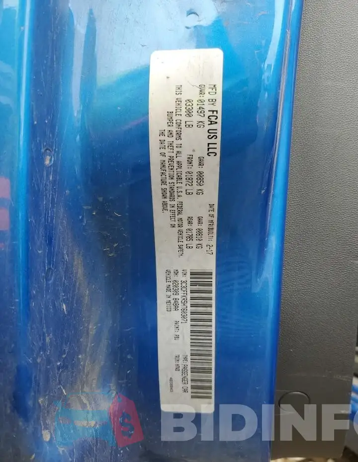3C3CFFKR5HT603071 Photo# 12
