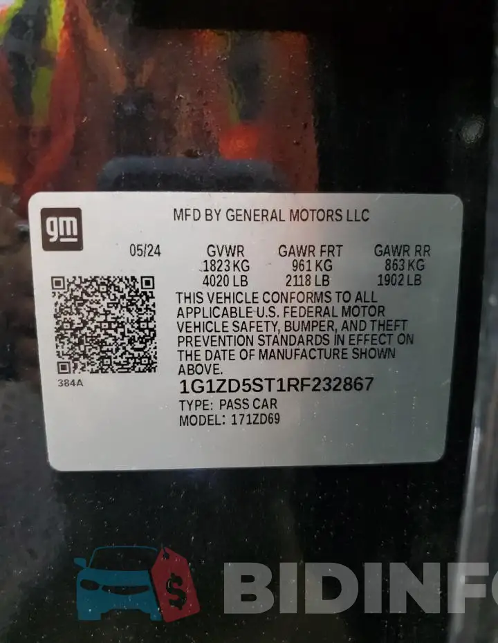 1G1ZD5ST1RF232867 Photo# 12