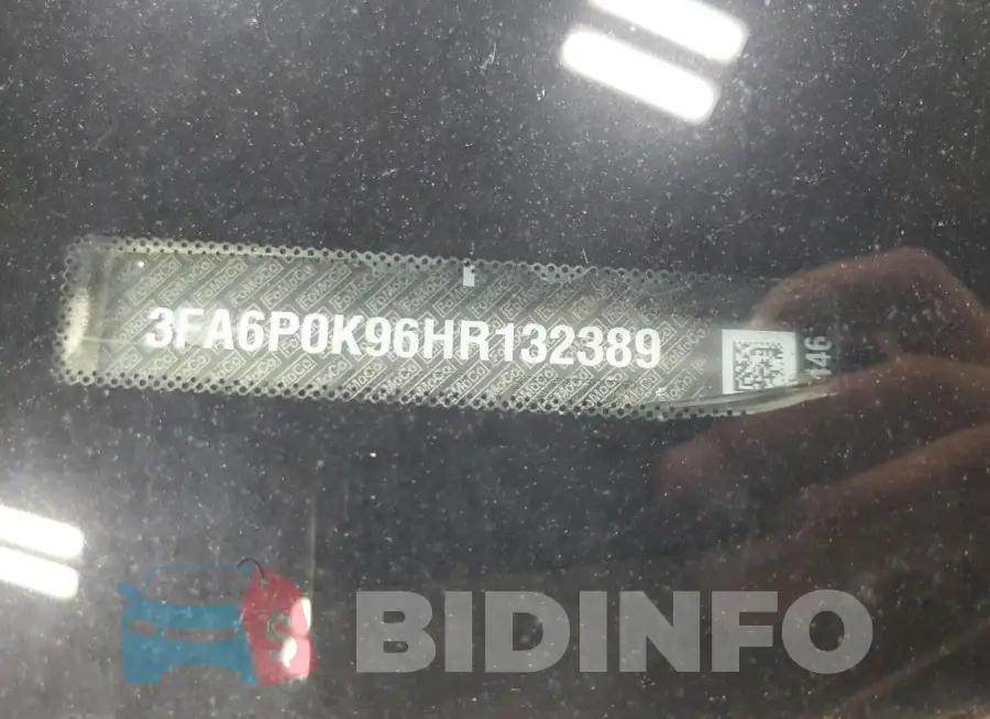 3FA6P0K96HR132389 Photo# 12