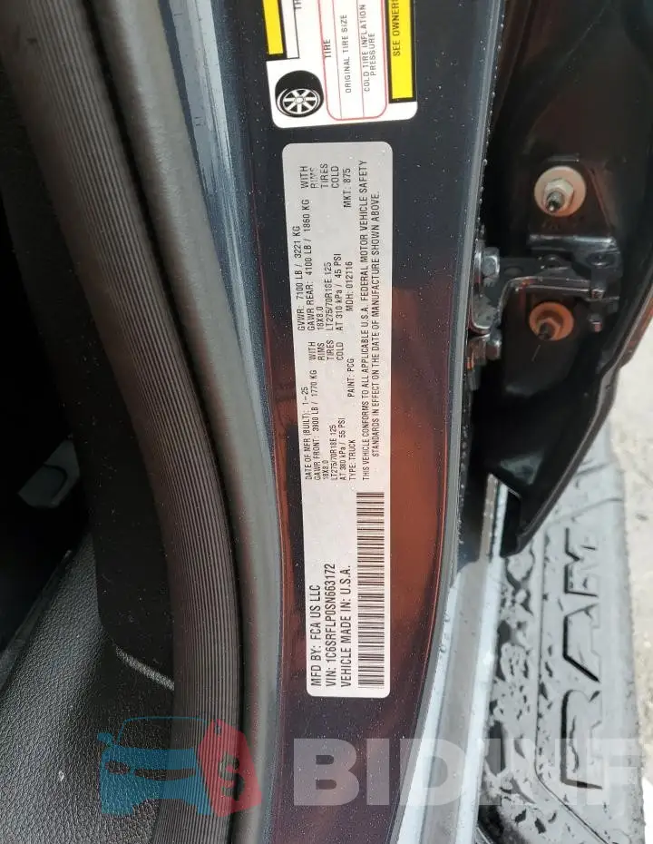 1C6SRFLP0SN663172 Photo# 12
